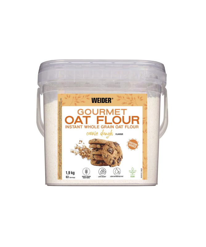WEIDER HARINA DE AVENA COOKIE DOUGH 1 9KG – foto del producto harina avena weider