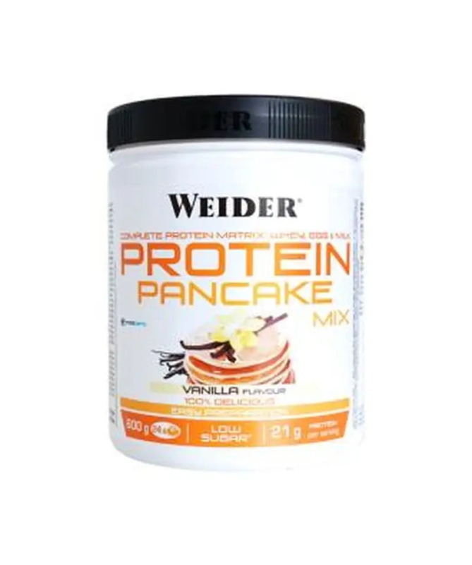 WEIDER PROTEIN PANCAKE VAINILLA 600GR – foto del producto harina leche proteína