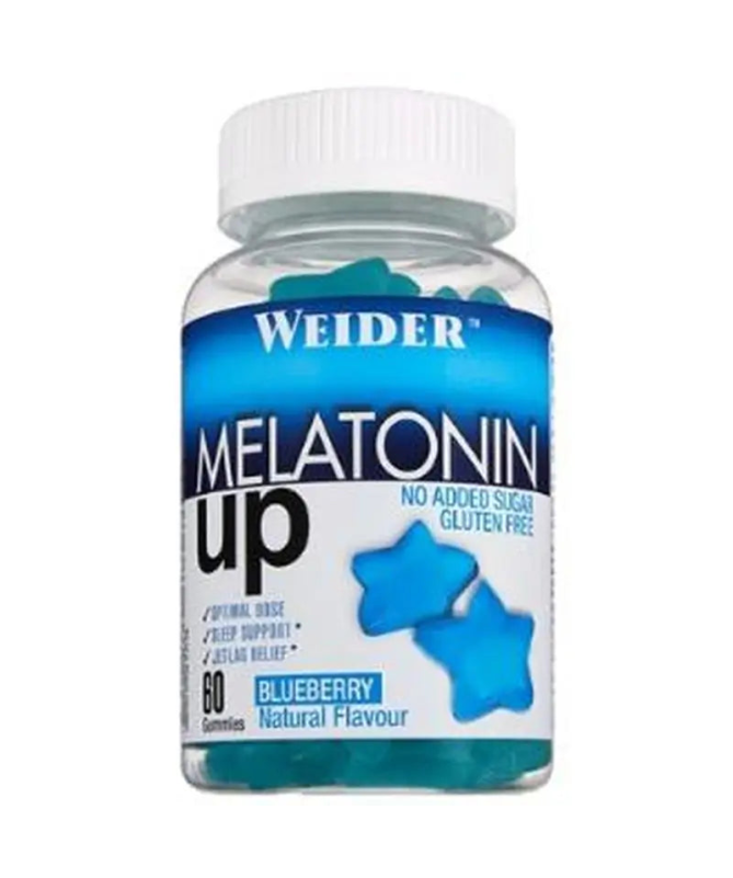 WEIDER GUMMY UP REVOLUTION MELATONINA 60GUMMIES – foto del producto melatonina cera vitamina
