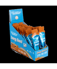 VICTORY ENDURANCE ENERGY BOOST GEL NARANJA 24U – foto del producto cloruro clorhidrato vitamina