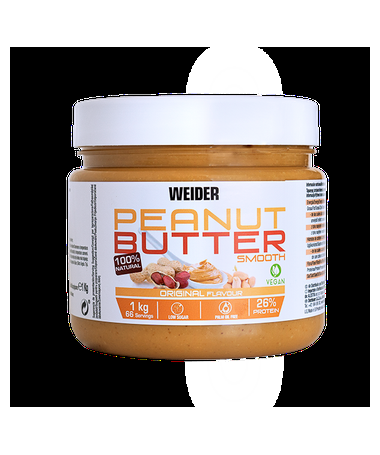 WEIDER PROT PEANUT CREMA CACAHUETE 1KG VEGAN – foto del producto weider prot peanut