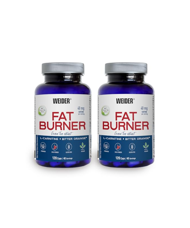 WEIDER FAT BURNER DUO 2UDSX120CAP – foto del producto polvo extracto verde
