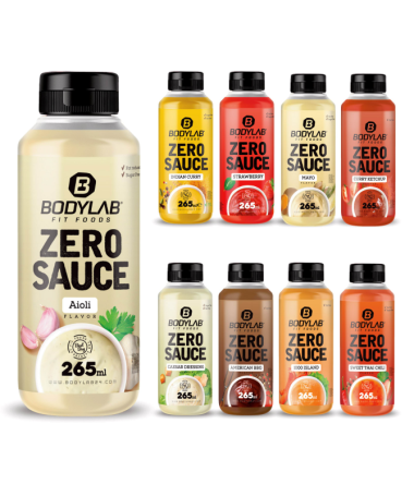 SAUCE ZERO SALSA BARBACOA 265ML – foto del producto goma sal fibra