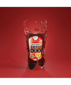 SAUCE ZERO SALSA KETCHUP 265ML – foto del producto goma fibra sal