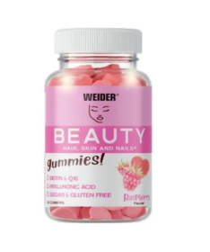 WEIDER GUMMY UP VBEAUTY 40GUMMIES – foto del producto ácido colágeno hialurónico