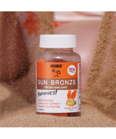 WEIDER SUN BRONZE 40GUMMIES – foto del producto zeaxantina aceite vegetal