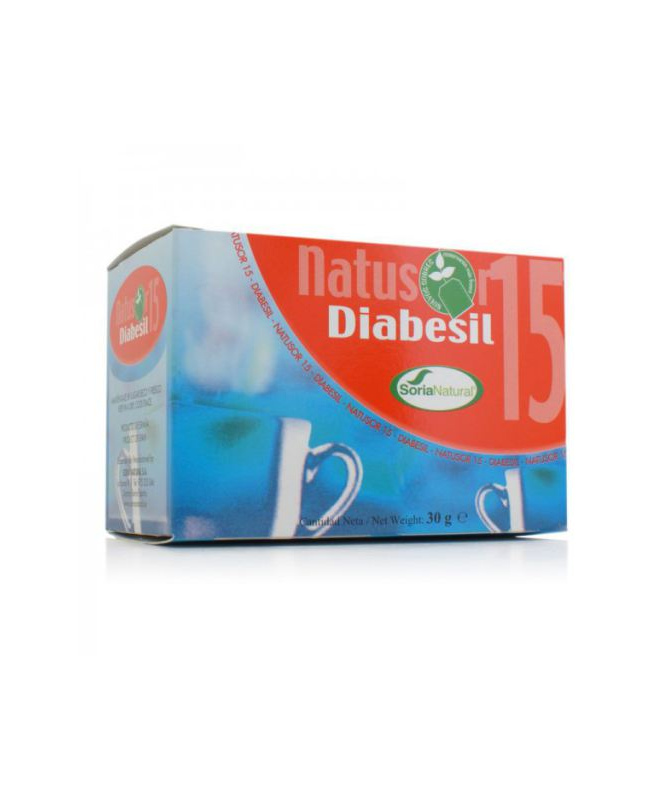 NAT INF 15 DIABESIL 20UNI – foto del producto planta hojas salvia