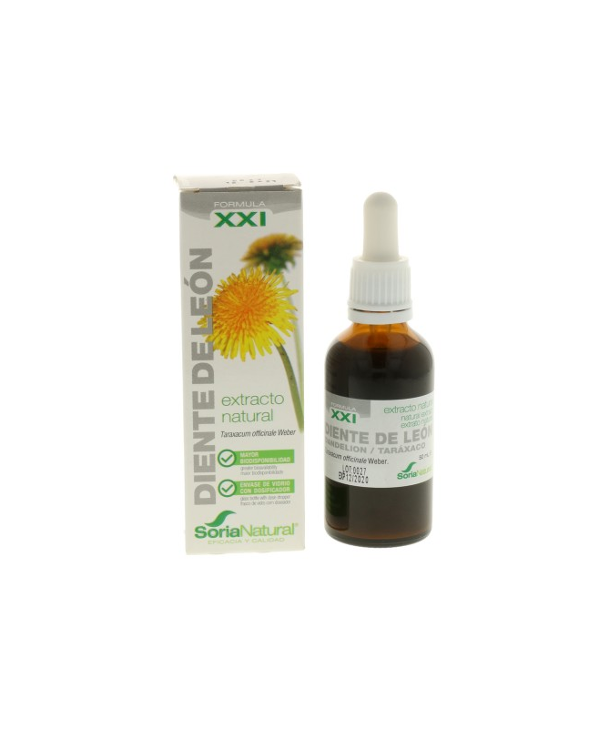 EXT DIENTE DE LEON XXI 50ML S AL – foto del producto diente ciclodextrinas ext
