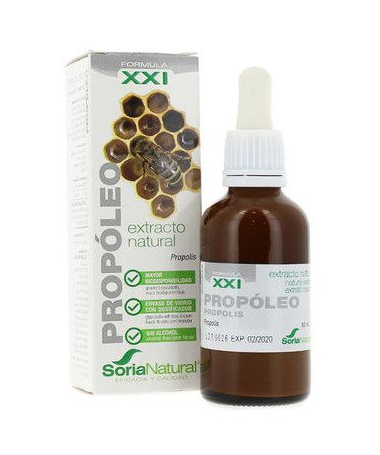 EXT PROPOLEO XXI 50ML S AL – foto del producto ext propoleo xxi