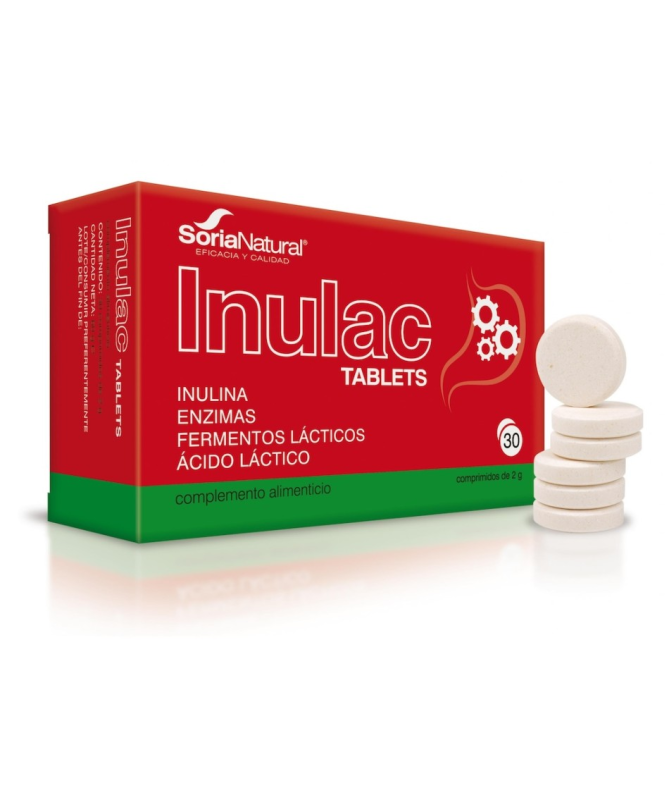 INULAC TABLETAS 30COMP – foto del producto piña ácido sal