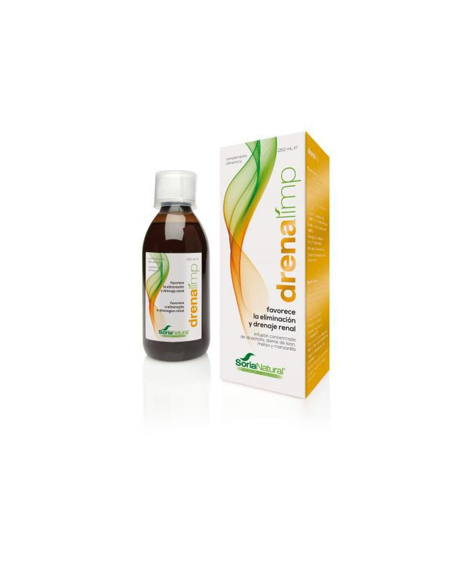 DRENALIMP 250ML – foto del producto infusión concentrada hojas