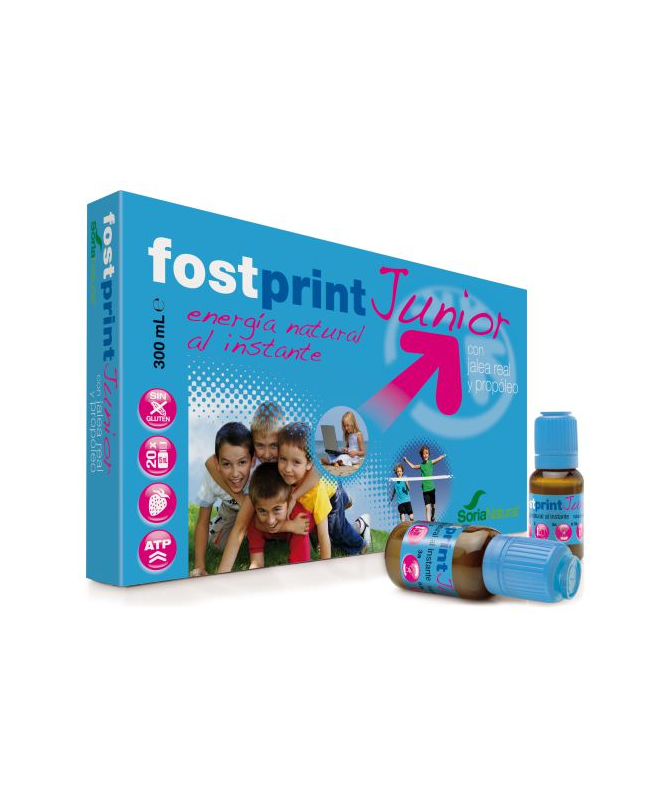 FOST PRINT JUNIOR FRESA 20VIALES NUEVA FORMULA – foto del producto vit ácido vitamina