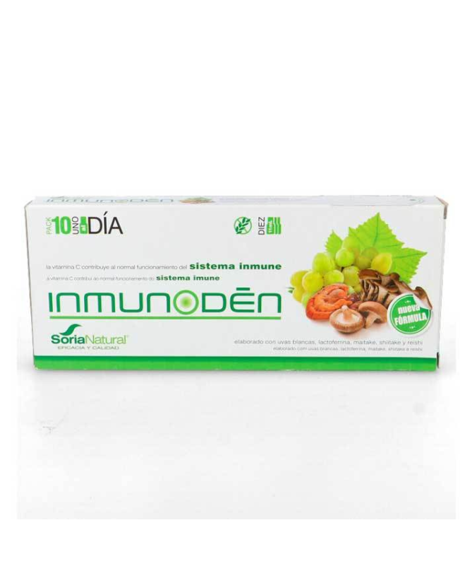 INMUNODEN SENIOR 10VIALES – foto del producto extracto seco carpóforo
