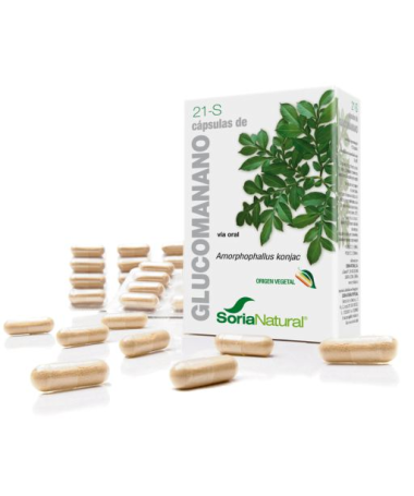 CAP S 21 GLUCOMANANO 60CAP – foto del producto glucomanano cápsula konjac