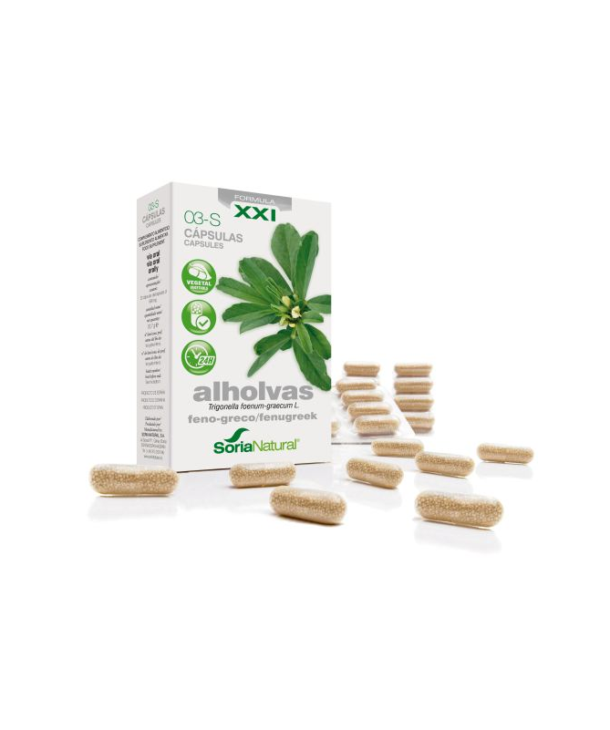CAP S 03 ALHOLVA XXI 30CAP – foto del producto cápsula cap alholva