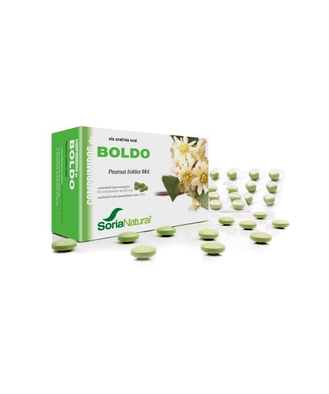 BOLDO 60COMP – foto del producto boldo estabilizante peumus