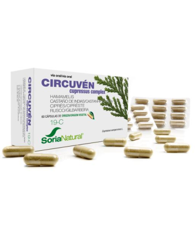 CAP C 19 CIRCUVEN XXI RUSC CIPRE HAMA CASTA 30CAP – foto del producto extracto liofilizado hamamelis
