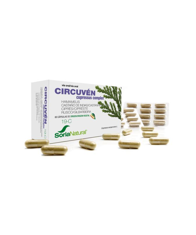 CAP C 19 CIRCUVEN XXI RUSC CIPRE HAMA CASTA 30CAP – foto del producto extracto liofilizado hamamelis