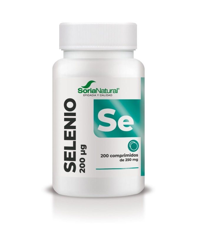 SELENIO LIBERACION SOSTENIDA 250MG 200COMP – foto del producto selenio celulosa liberacion