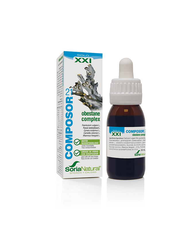 COMPOSOR 21 OBESTANE COMPLEX XXI 50ML – foto del producto extracto fluido fucus