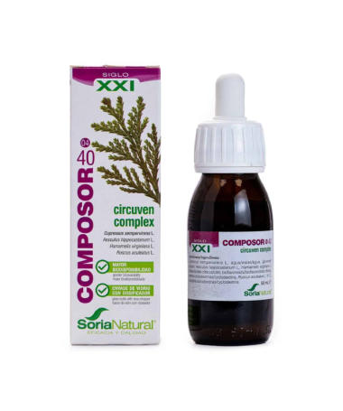 COMPOSOR 40 CIRCUVEN COMPLEX XXI 50ML – foto del producto extracto fluido hamamelis