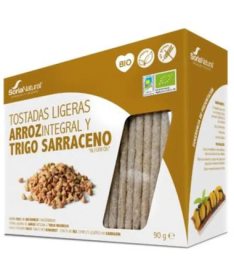 TOSTADAS DE ARROZ INTEGRAL Y TRIGO SARRACENO 95GR – foto del producto integral arroz harina