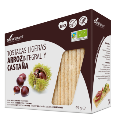 TOSTADAS DE ARROZ Y CASTA A 95GR BIO – foto del producto arroz harina tostadas