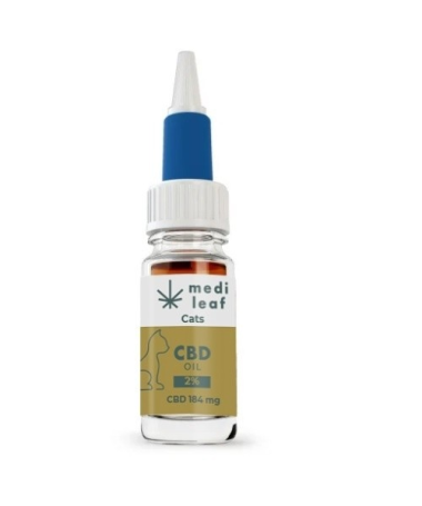 MEDILEAF PETS CBD 2 PERRO GATO ACEITE 10ML – foto del producto oil cbd medileaf
