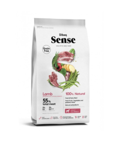 DIBAQ SENSE CORDERO PERRO ADULTO 12KG SG – foto del producto cordero sulfato naturales