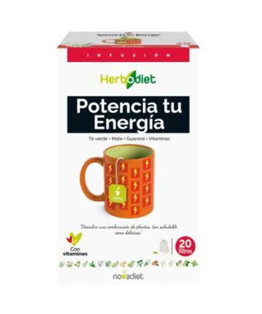 HERBODIET INF POTENCIA TU ENERGIA 20FITROS – foto del producto hoja guaraná herbodiet