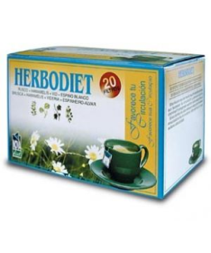 HERBODIET INF FAVORECE TU CIRCULACION 20FILTROS – foto del producto 25% hojas herbodiet