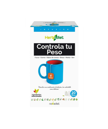 HERBODIET INF CONTROLA TU PESO 20FILTROS – foto del producto hojas herbodiet inf