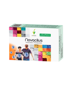 NOVACILUS 30CAP – foto del producto lactobacillus bifidobacterium fructooligosacáridos