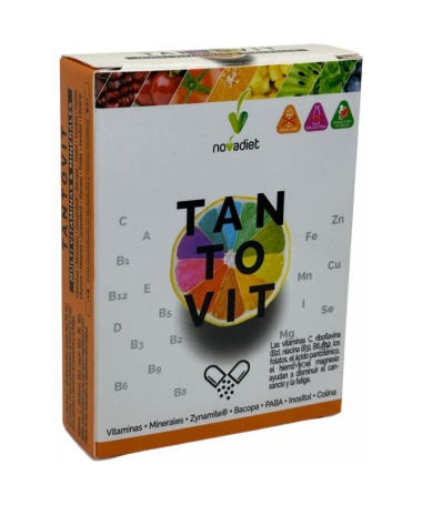 TANTOVIT 30COMP – foto del producto vitamina magnesio ácido