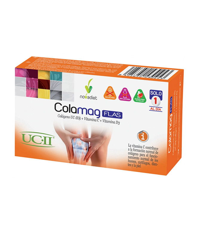 COLAMAG FLAS 30COMP – foto del producto colágeno vitamina desnaturalizado
