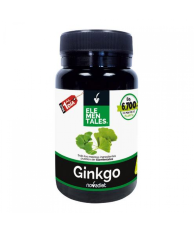 GINKGO BILOBA 30CAP ELEMENTALES – foto del producto ginkgo biloba polvo