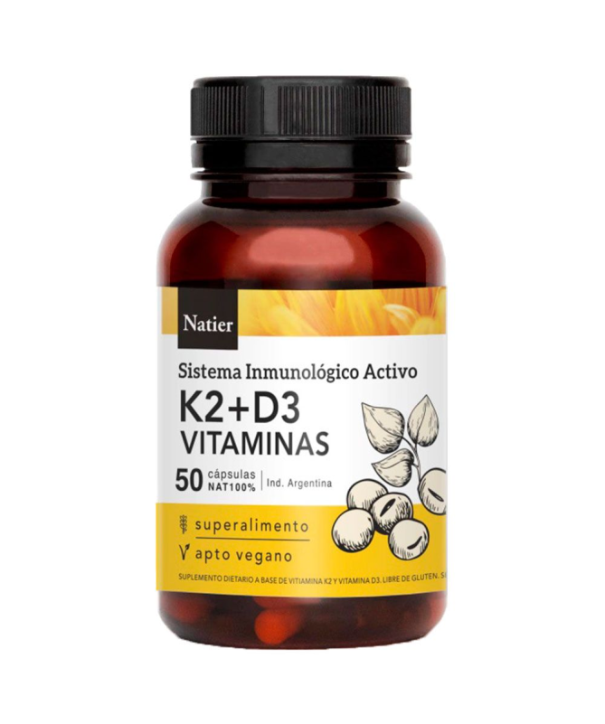VITAMINA D3 K2 2000UI 60 CAP ELEMENTALES – foto del producto vitamina vrn quali