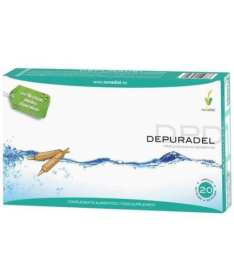 DEPURADEL 20AMP – foto del producto verde zumo ampolla