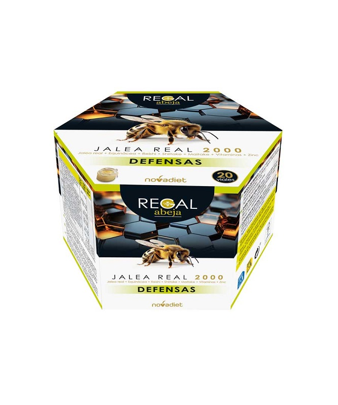 REGAL ABEJA ESTUDIO JALEA REAL 2000 20VIALES – foto del producto vrn 100% vitamina