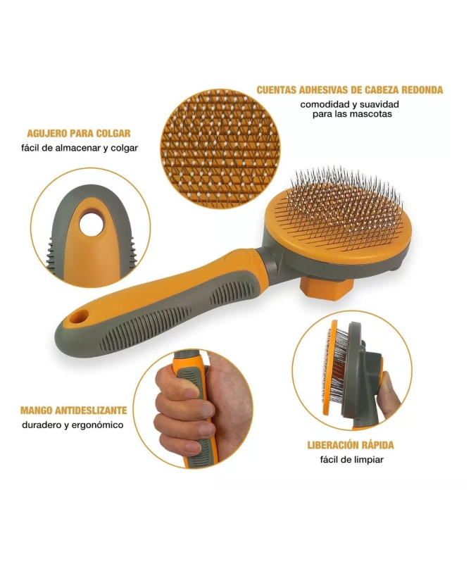 PEINE QUITA PELO MUERTO FUR OUT GRANDE DOG BARBER – foto del producto peine quita pelo