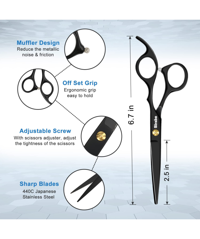 TIJERA CORTAU AS DOG BARBER – foto del producto tijera cortau dog