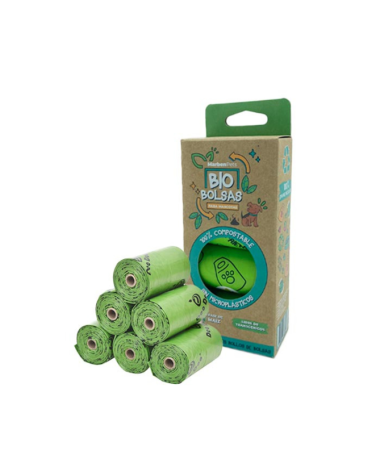 CAJA DE 8 ROLLOS DE BOLSAS HIGIENICA AROMA LAVANDA – foto del producto aroma lavanda caja