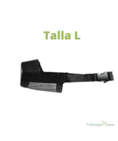 BOZAL NYLON NEGRO TALLA L – foto del producto nylon bozal negro