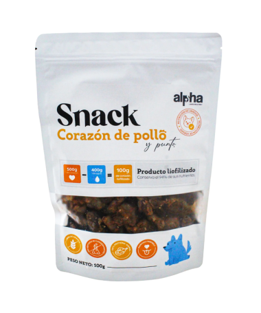 SNACK SEMIHUMEDO MINI CORAZON 200GR – foto del producto snack semihumedo mini