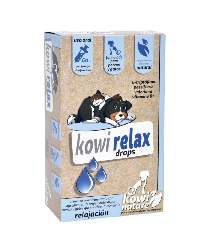 KOWI NATURE VETERINARIA KOWI RELAX PERROS Y GATOS 60 ML – foto del producto kowi nature veterinaria