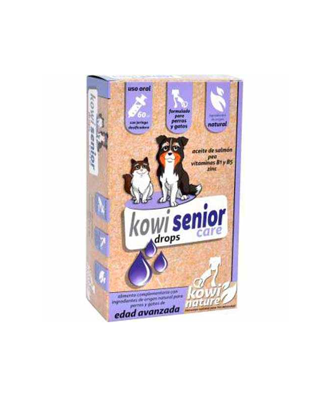 KOWI SENIOR CARE PERROS Y GATOS 60ML – foto del producto vitamina kowi senior