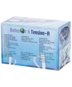NATUSOR 6 TENSION A 20 INFUSIONES – foto del producto hojas natusor tension