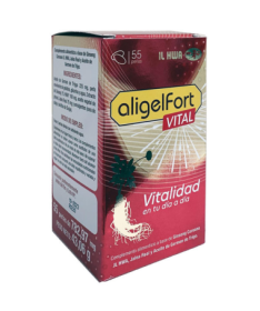ALIGEL FORT VITAL IL HWA 55PERLAS – foto del producto raíz aceite aligel