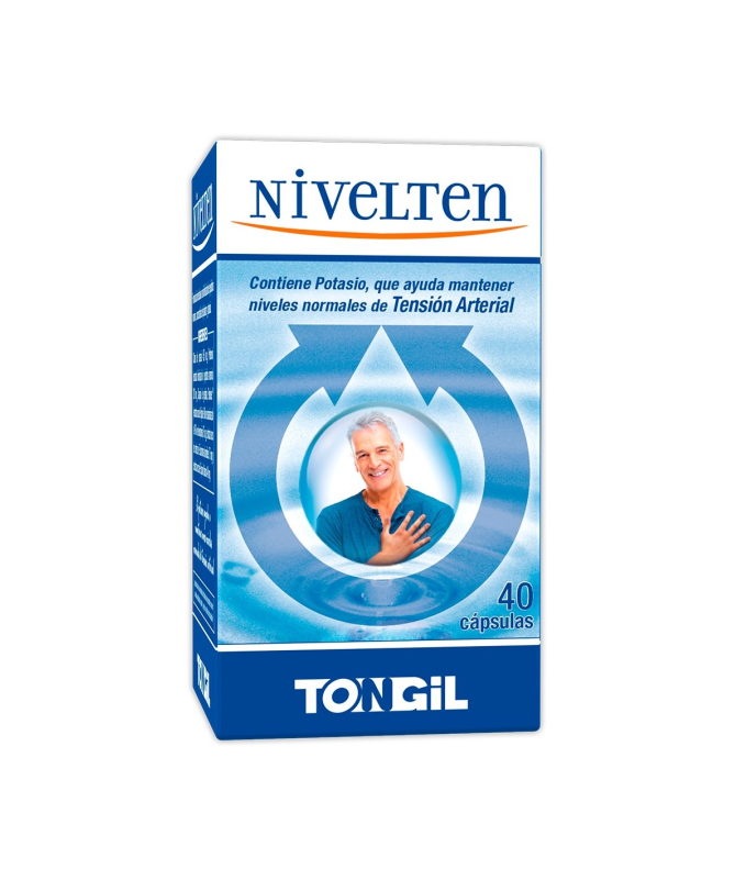 NIVELTEN 40CAP – foto del producto extracto seco oleuropeina