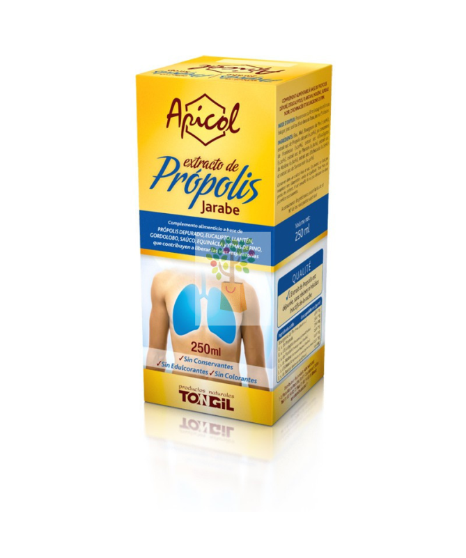 APICOL EXTRACTO PROPOLIS JARABE 250ML – foto del producto extracto seco 240